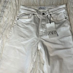 Zara Crop Flare Jeans